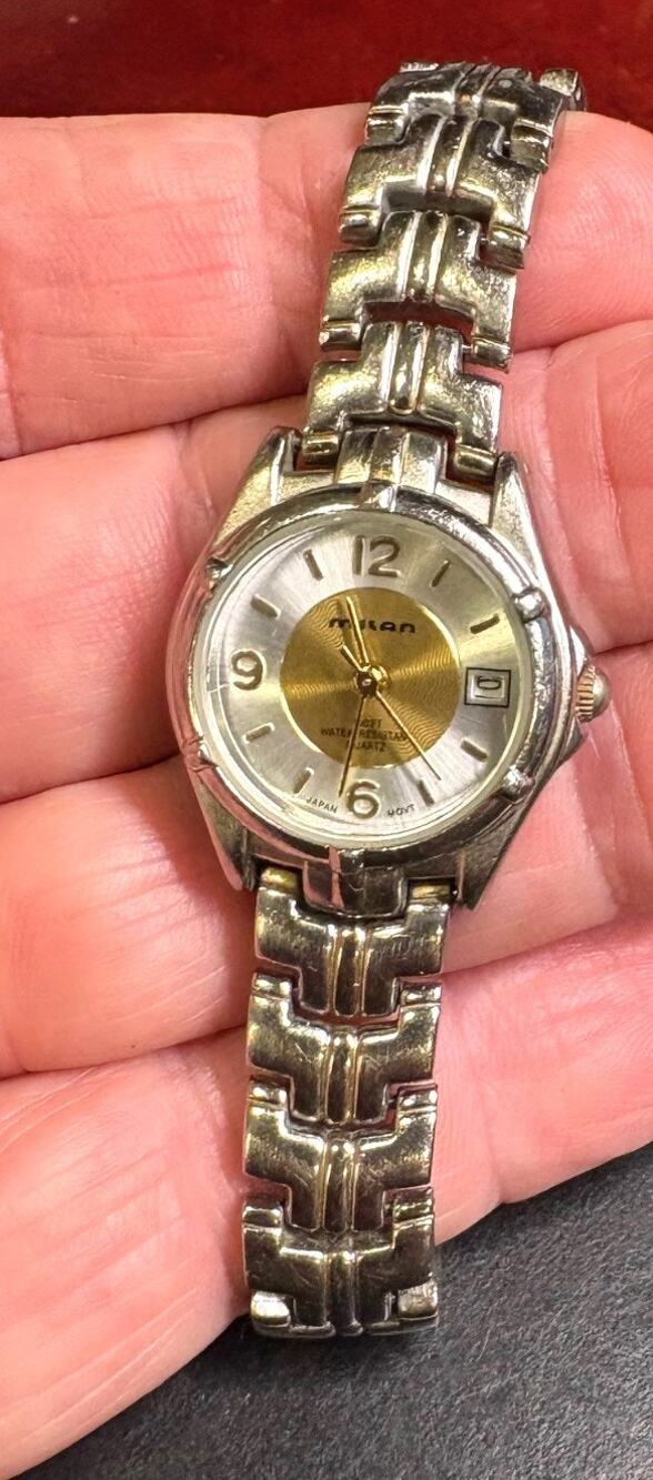 Women's 26mm Silver Tone Milan Watch, WR 30M, Date Window